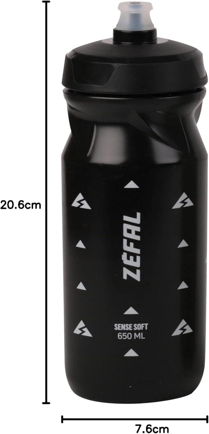 image:imageZefal Sense Soft 65 650 Ml Water Bottle One SizeNoir