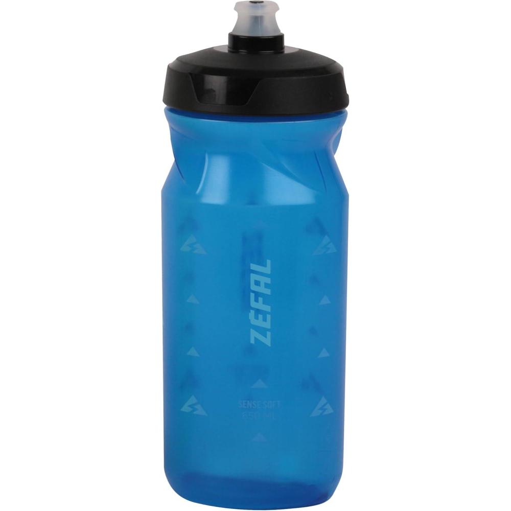 image:imageZefal Sense Soft 65 650 Ml Water Bottle One SizeBleu Translucide