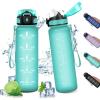 32oz-1000ml | Paille | Mat Bleu-vert