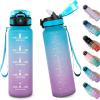 32oz-1000ml | Paille | Bleu + Lilas