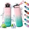 32oz-1000ml | Paille | Rose + Cyan