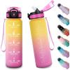 32oz-1000ml | Paille | Jaune + Rose