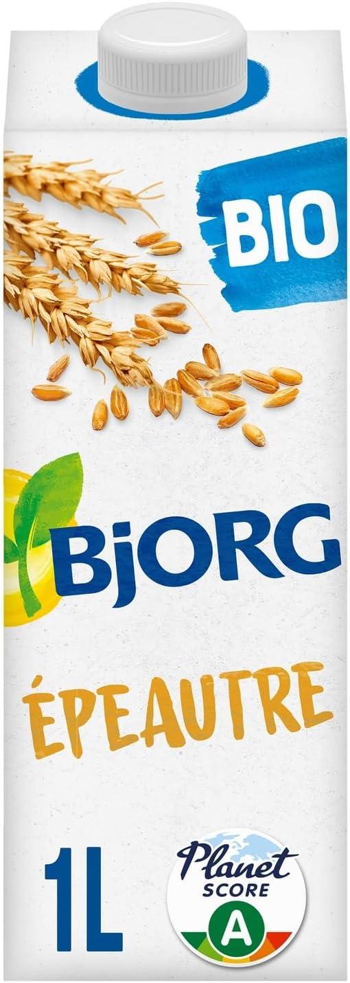 image:imageBJORG Boisson peautre Sans sucres ajouts Boisson vgtale bio Pauvre en Acide Gras Saturs 1Lpeautre Nature 1L