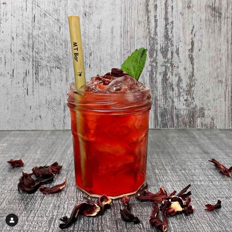 image:imageExtra dry Mlange de fleurs Schs pour Cocktails 20 g Garniture Florale 100 Naturelle pour Boissons Ths Infusions et Desserts Sans Additifs Sans SucreFleur de Hibiscus