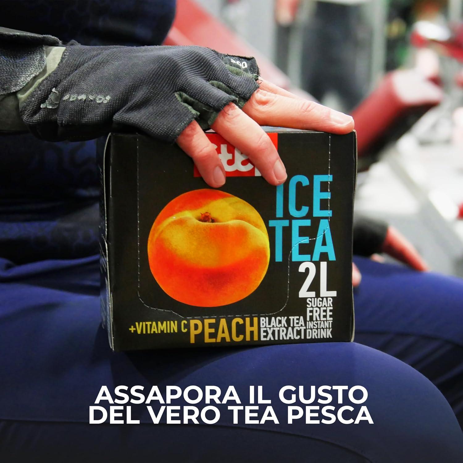 image:imageKENDY Step Aromatiseur deau sans sucre zro calorie prpar en poudre pour boisson instantane 24 sachets au got th la pche