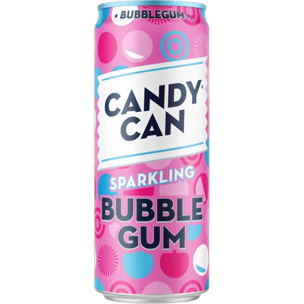 image:imageCandy Can Cotton Candy boisson ptillante saveur nostalgique de soda amricain sans sucre 1 bote de 330 mlRose bonbon