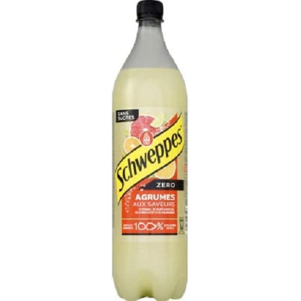 image:imageSchweppes Soda agrumes zero sucre La bouteille de 15l
