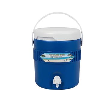 Glacières de boissons sportives – Distributeur de boissons sportives de 3,8 L avec robinet, boîte isotherme pour boissons, refroidisseurs de camping, cadeaux pour les amateurs de plein air(1 Pièce Bleue)