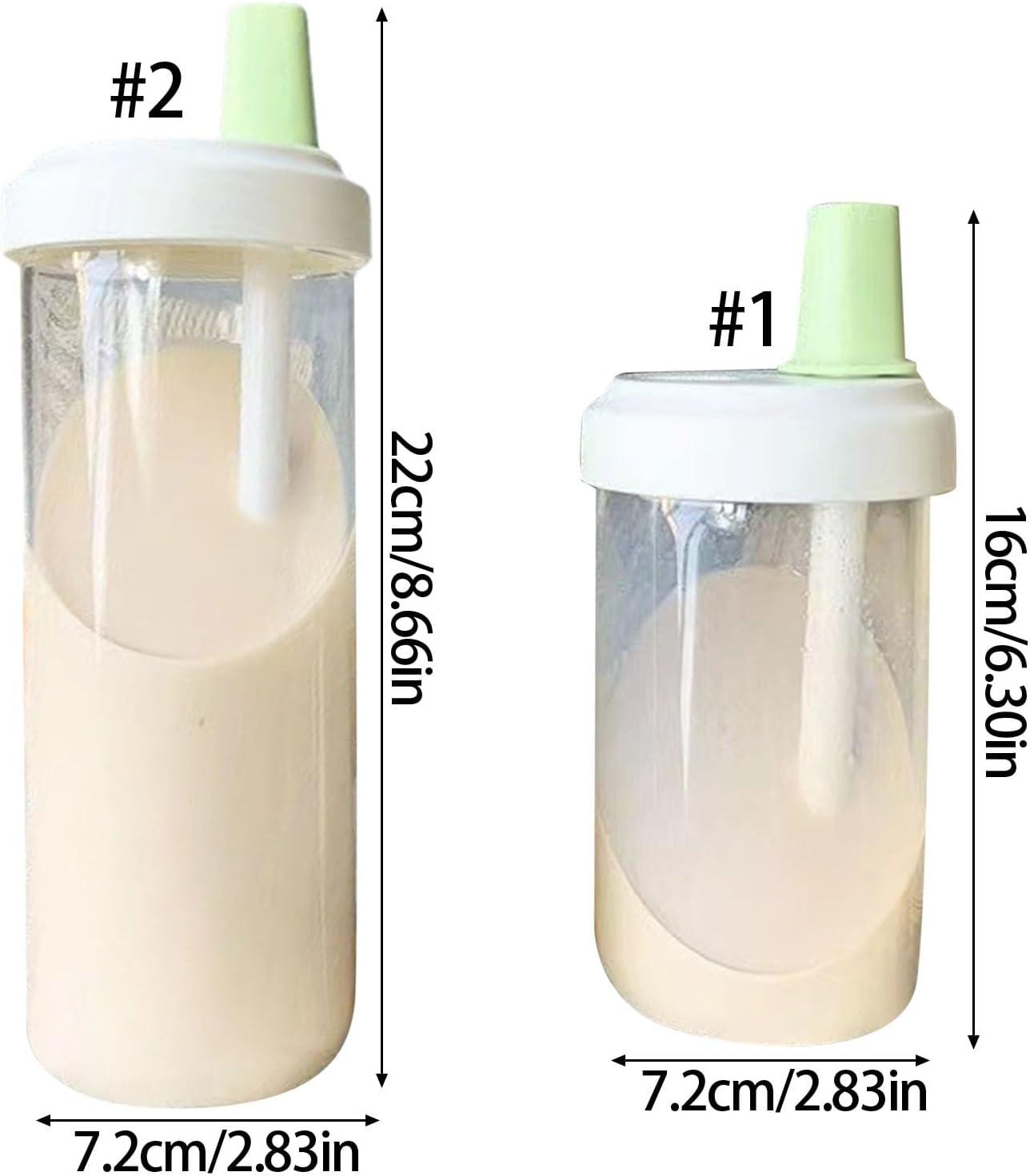 image:imageBouteille De Boisson en Plastique avec Paille Capacit Transparence en Eau avec Un Couvercle Drinkware pour Les Entranements pour Faire Un Bouteille Boisson Sportive Haute CapacitBlanc
