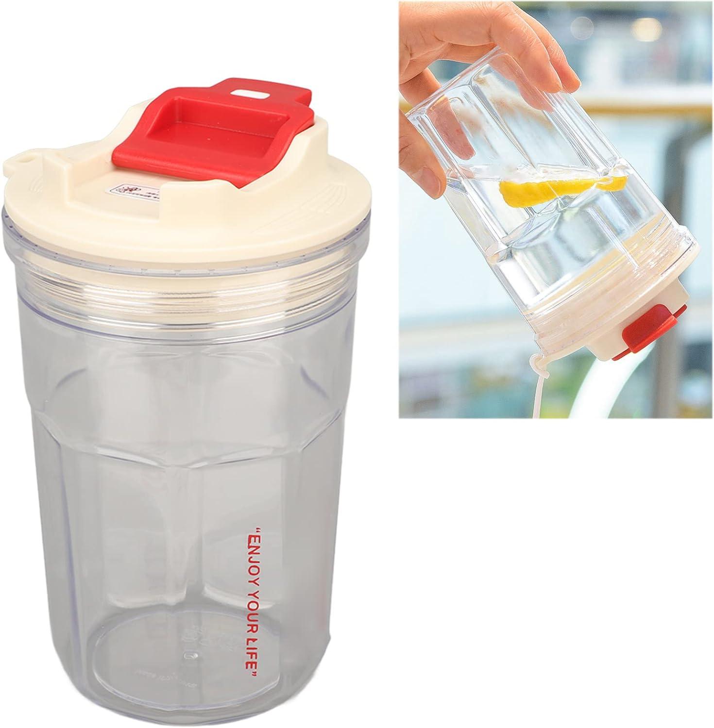 image:imageBouteilles de Boissons Sportives 450 ML Bouteille deau Potable Rutilisable Bouche Large lgante pour la Maison pour la Randonne pour Les2