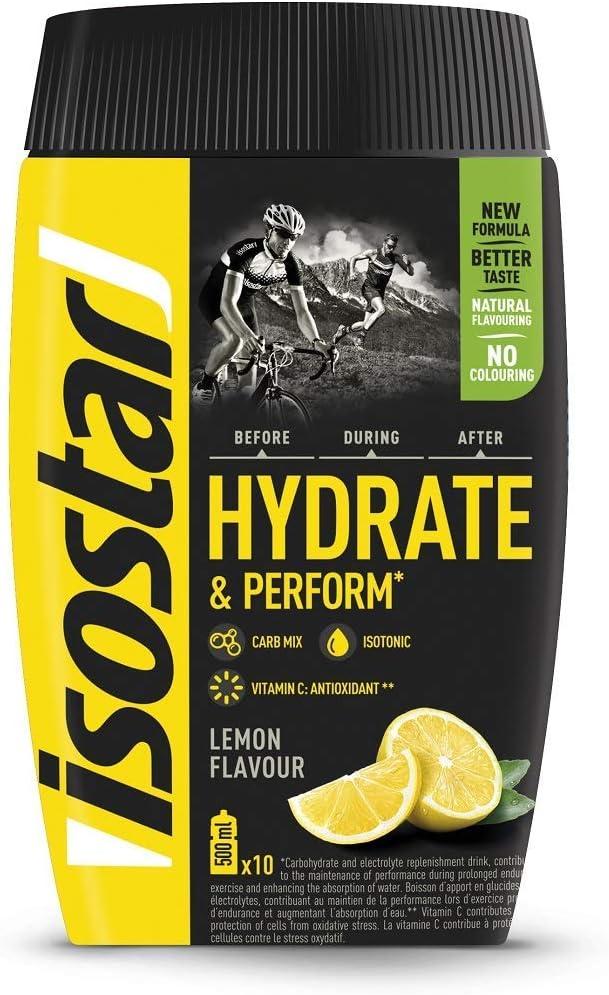 image:imageIsostar Hydrate ampamp Perform Iso Drink Poudre dlectrolyte pour soutenir la performance sportive Citron 2x400g