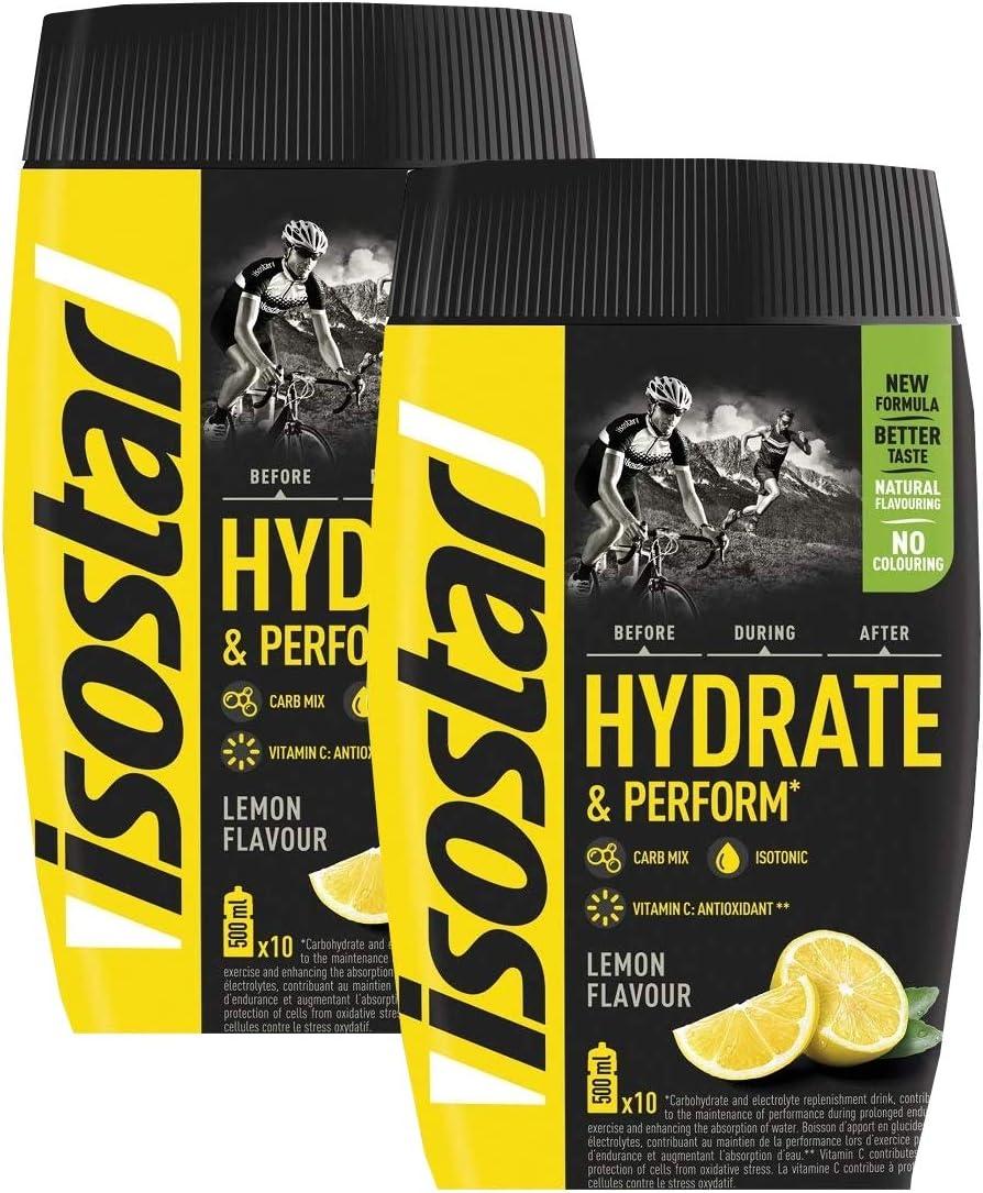 image:imageIsostar Hydrate ampamp Perform Iso Drink Poudre dlectrolyte pour soutenir la performance sportive Citron 2x400g