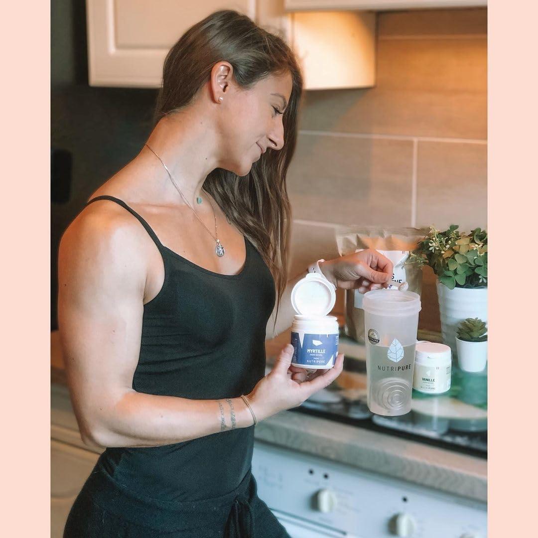 image:imageNutripure Armes Naturels pour Boissons Sportives Whey Protine Peptan BCAA Arme Framboise Pour Boissons ou Pre Workout 100 Ingrdients Naturels et BIO Compatibles Made in FranceFramboise