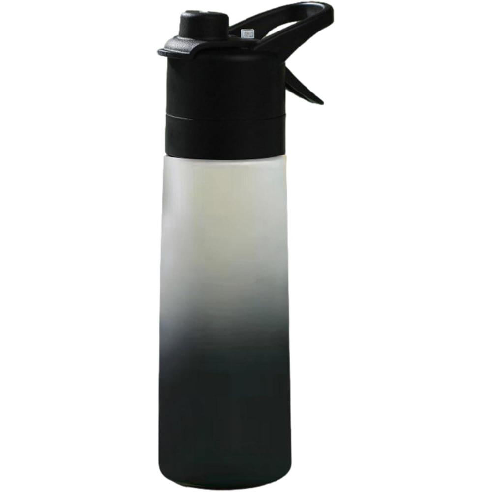 image:imageBouteille Sportive Pulvrisation  Jougle Eau De Spray De Refroidissement De 650 Ml  Dispensateur De Boisson Bouteille Dhydratation Dentranement Portable RempillableNoir