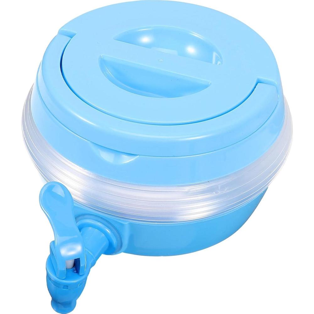 image:imageDistributeur Pliable avec Robinet et Base Rcipient Portable pour Boissons Sportives Adapt Camping Randonne et Fte
