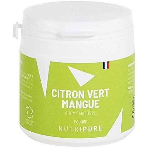 image:imageNutripure Armes Naturels pour Boissons Sportives Whey Protine Peptan BCAA Arme Framboise Pour Boissons ou Pre Workout 100 Ingrdients Naturels et BIO Compatibles Made in FranceCitron Vert Mangue