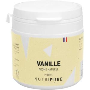 Nutripure | Arômes Naturels pour Boissons Sportives: Whey, Protéine, Peptan, BCAA | Arôme Framboise | Pour Boissons ou Pre Workout | 100% Ingrédients Naturels et BIO Compatibles | Made in France(Vanille)