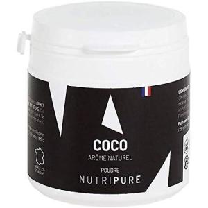 Nutripure | Arômes Naturels pour Boissons Sportives: Whey, Protéine, Peptan, BCAA | Arôme Framboise | Pour Boissons ou Pre Workout | 100% Ingrédients Naturels et BIO Compatibles | Made in France(Coco)