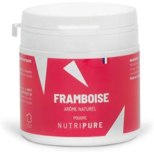 Nutripure | Arômes Naturels pour Boissons Sportives: Whey, Protéine, Peptan, BCAA | Arôme Framboise | Pour Boissons ou Pre Workout | 100% Ingrédients Naturels et BIO Compatibles | Made in France(Framboise)