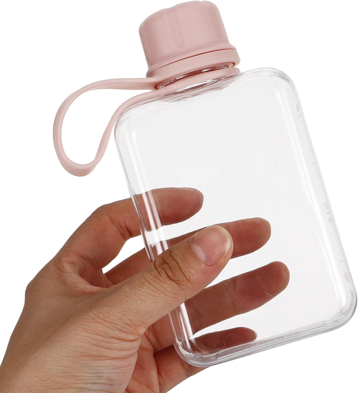 image:imageToyvian 2pices Petite Bouteille Eau Plate De Voyage De tanche Et Lgre pour Boissons Sportives Et Activits De Plein Air