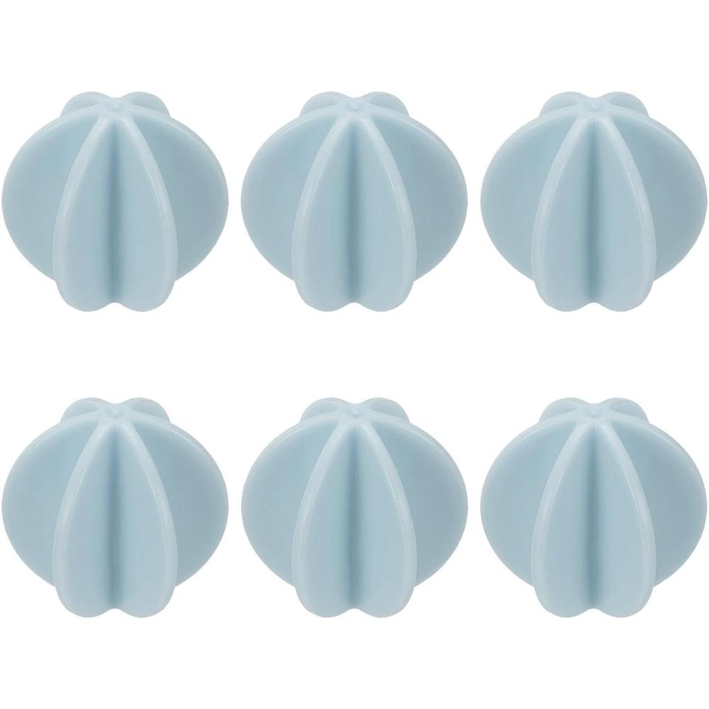 image:imagesourcing map Lot de 6 boules shaker en plastique de 38 cm pour mlanger les protines les boissons sportives bleuBleu