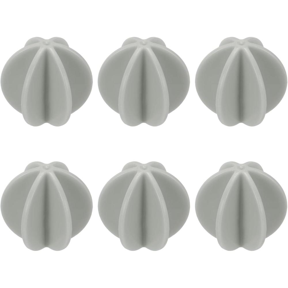 image:imagesourcing map Lot de 6 boules shaker en plastique de 38 cm pour mlanger les protines les boissons sportives bleuGris