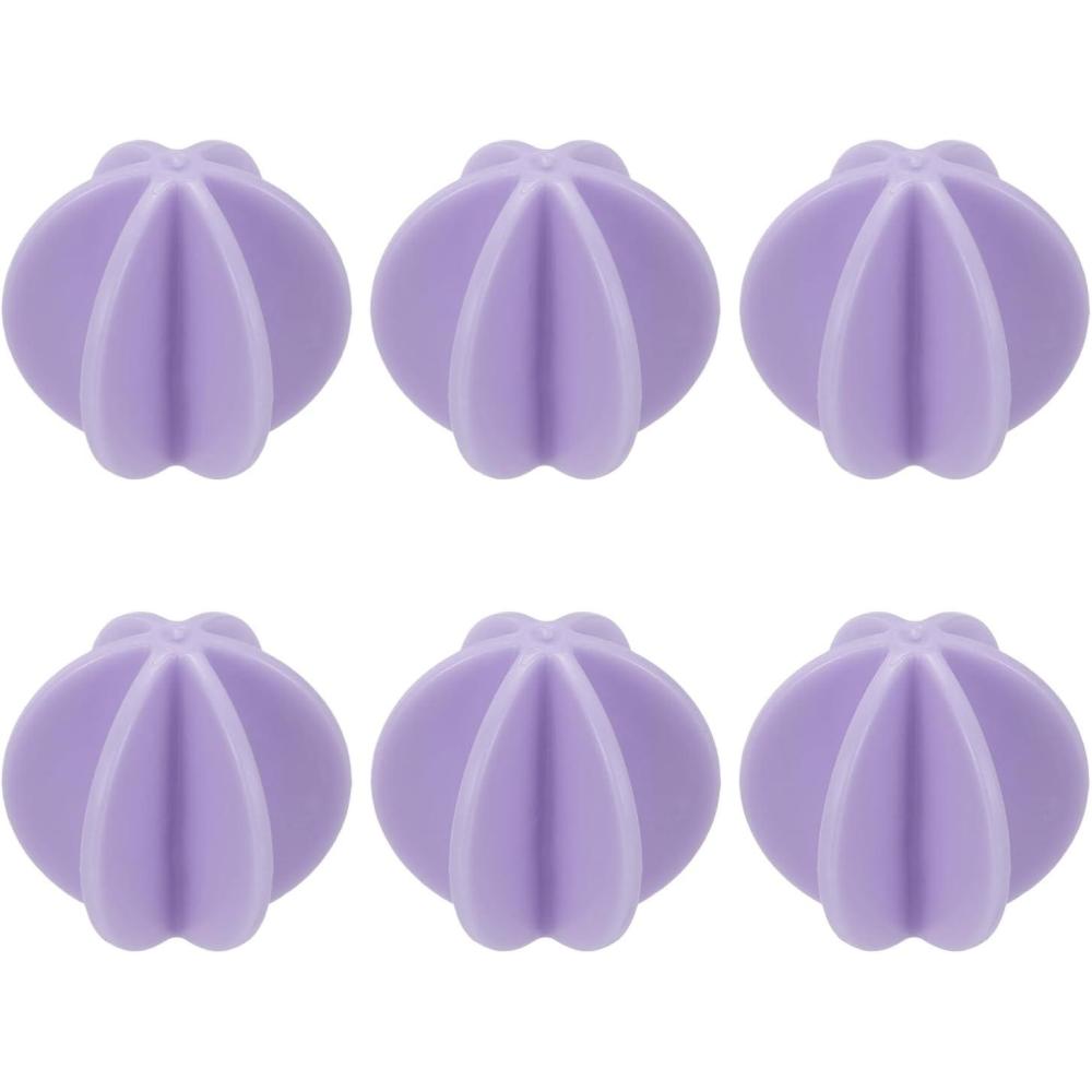 image:imagesourcing map Lot de 6 boules shaker en plastique de 38 cm pour mlanger les protines les boissons sportives bleuViolet