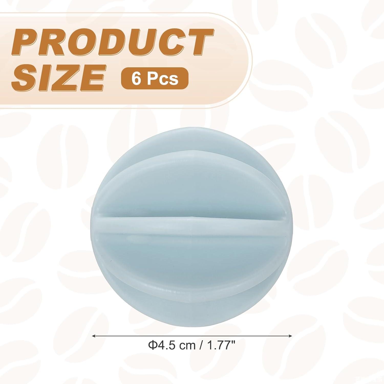 image:imagesourcing map Lot de 6 boules shaker en plastique de 38 cm pour mlanger les protines les boissons sportives bleuBleu