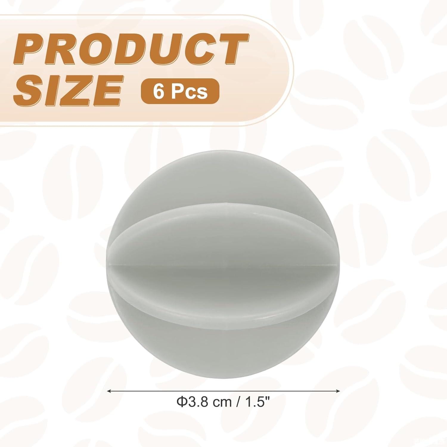 image:imagesourcing map Lot de 6 boules shaker en plastique de 38 cm pour mlanger les protines les boissons sportives bleuGris