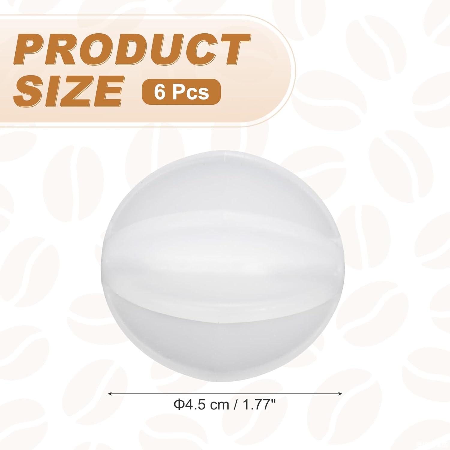 image:imagesourcing map Lot de 6 boules shaker en plastique de 38 cm pour mlanger les protines les boissons sportives bleuTransparent