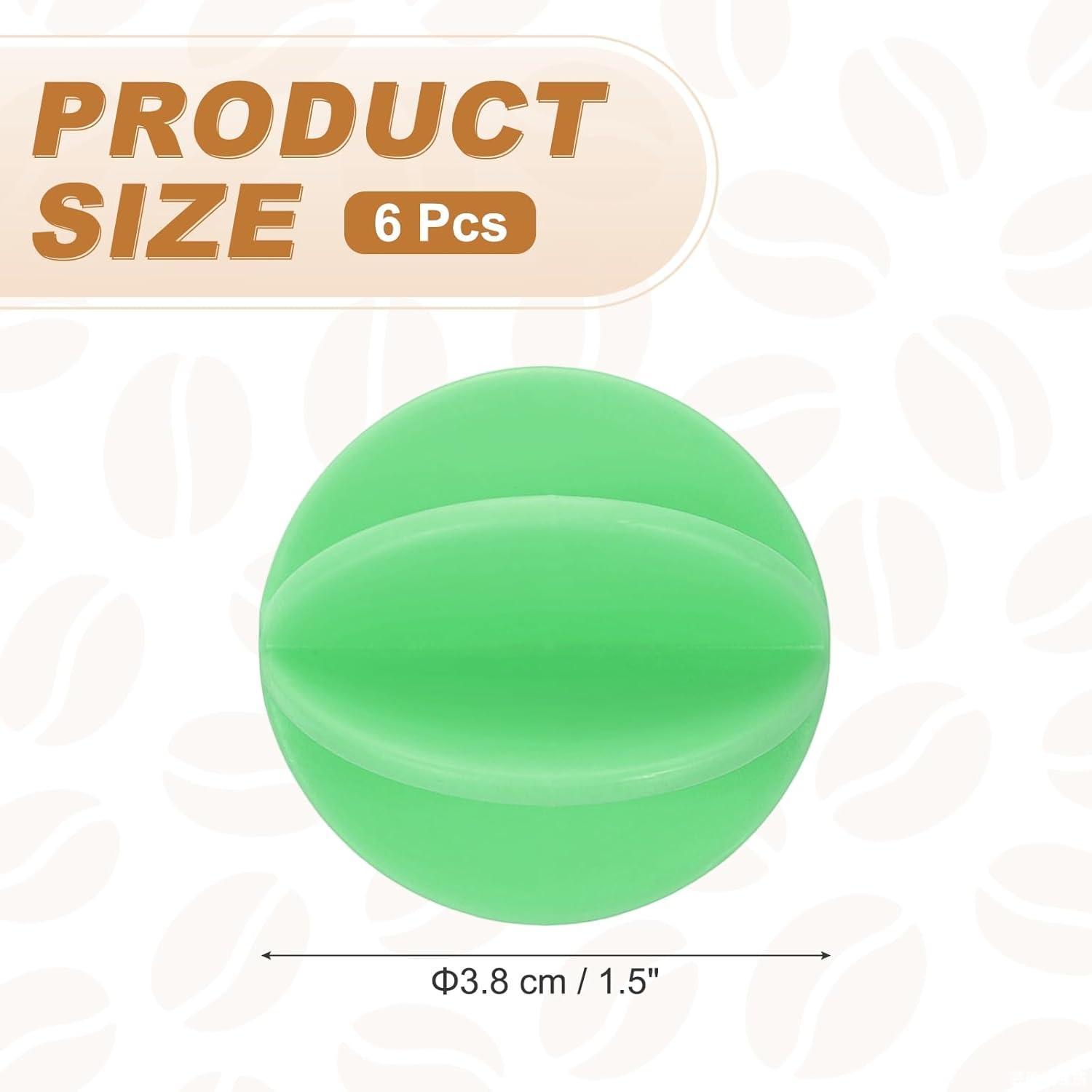 image:imagesourcing map Lot de 6 boules shaker en plastique de 38 cm pour mlanger les protines les boissons sportives bleuVert