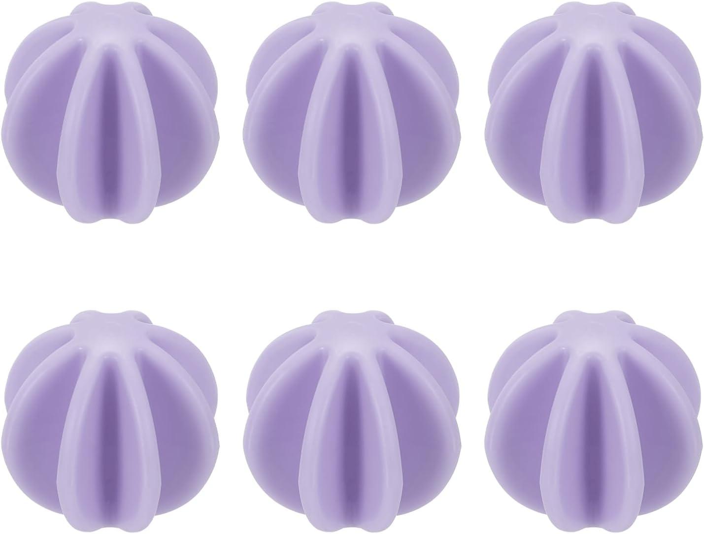 image:imagesourcing map Lot de 6 boules shaker en plastique de 38 cm pour mlanger les protines les boissons sportives bleuViolet