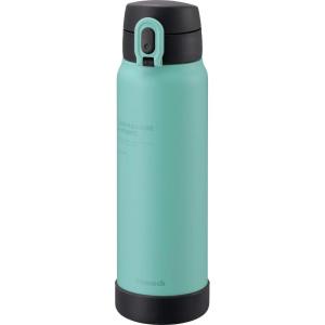 Peacock AKE-R60 ASM Bouteille d&rsquo;eau de 600 ml – Conservation chaude et froide – Pour boissons sportives – Bleu fumé(Bleu Fumé)