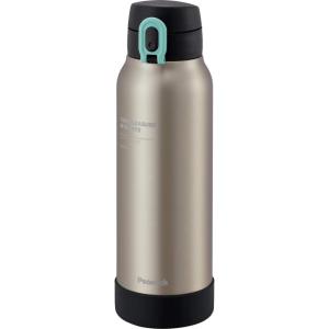 Peacock AKE-R60 ASM Bouteille d&rsquo;eau de 600 ml – Conservation chaude et froide – Pour boissons sportives – Bleu fumé(Transparent Mat)