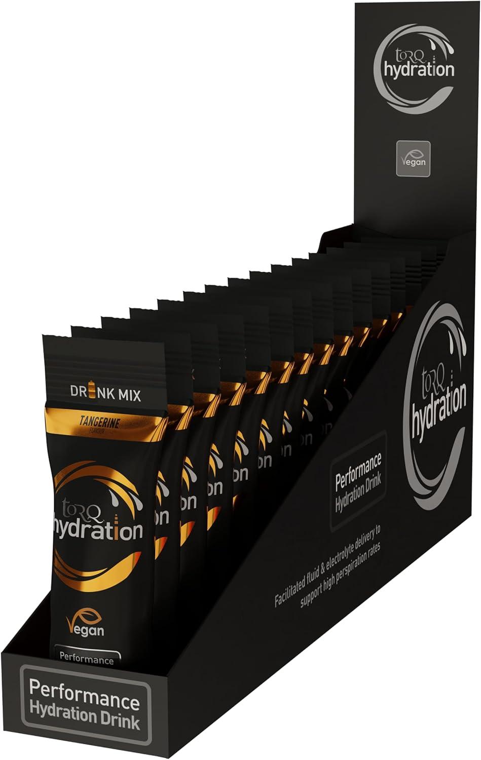 image:imageTORQ Hydratation Pastque Rhydratation rapide lectrolytes poudre profil hypotonique course pied vlo boisson dhydratation sportive portion unique bote de 15Ingwer