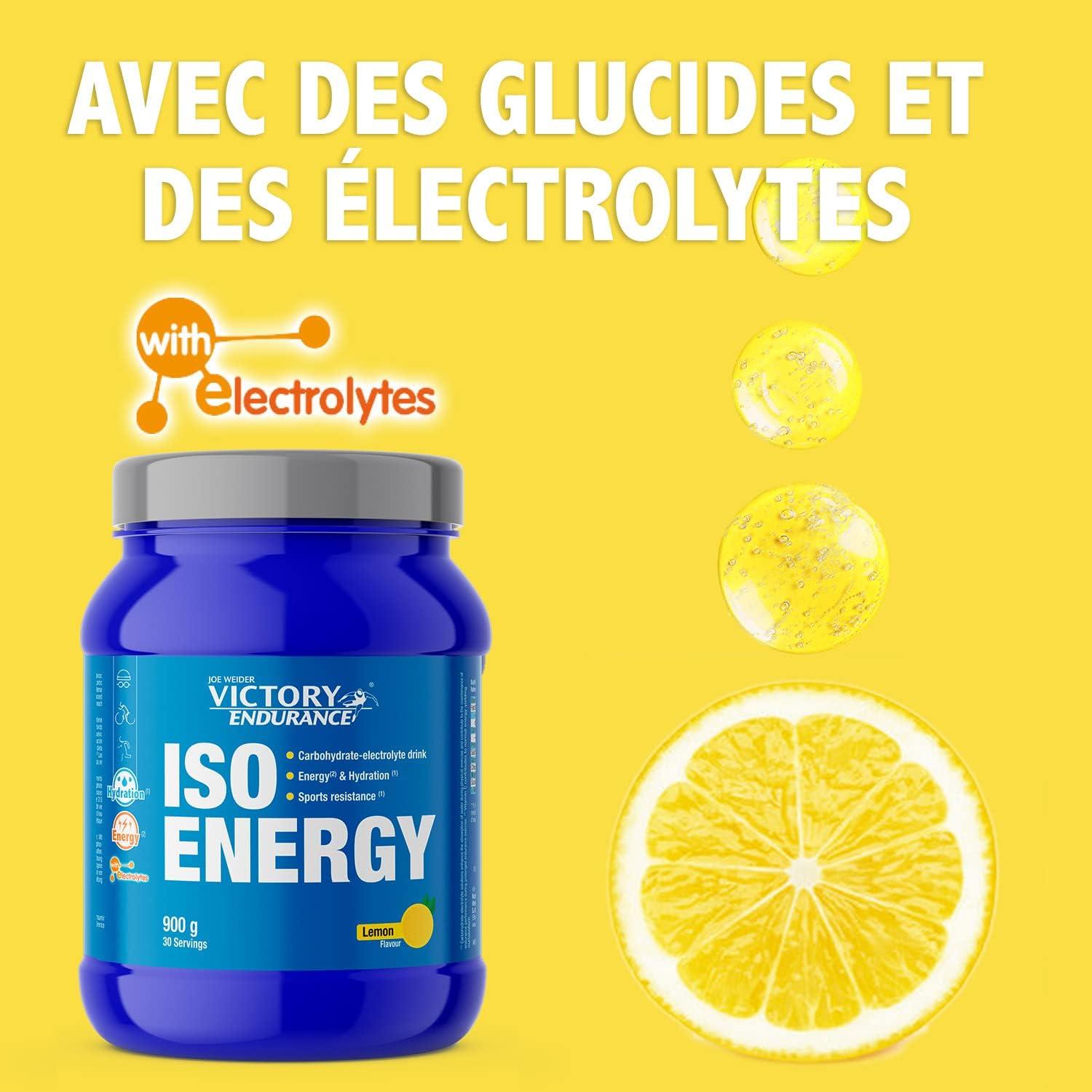 image:imageVictory Endurance Iso Energy 900g Got OrangeMandarine Poudre pour Boisson Isotonique Energie Rapide et Hydratation Enrichi en Vitamine C et Sels MinrauxCITRON