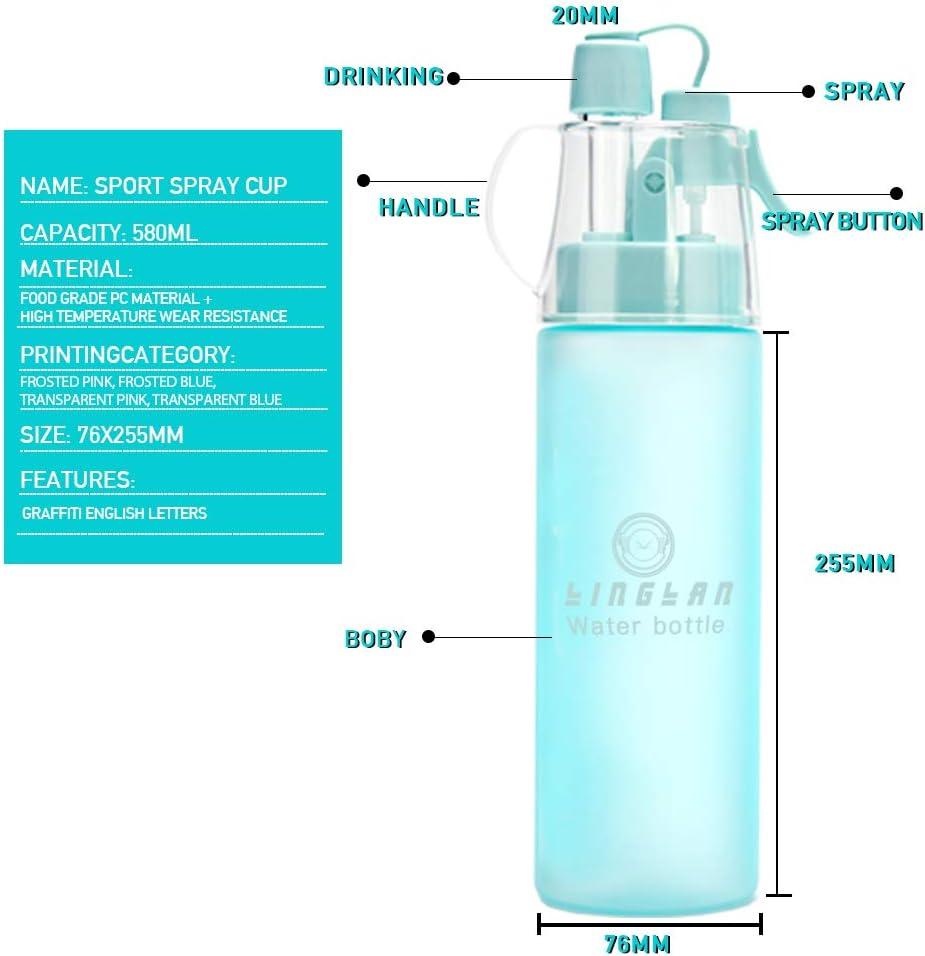 image:imageBouteille deau de sport 580 ml pour cyclisme escalade randonne et alpinisme bleu transparentBleu
