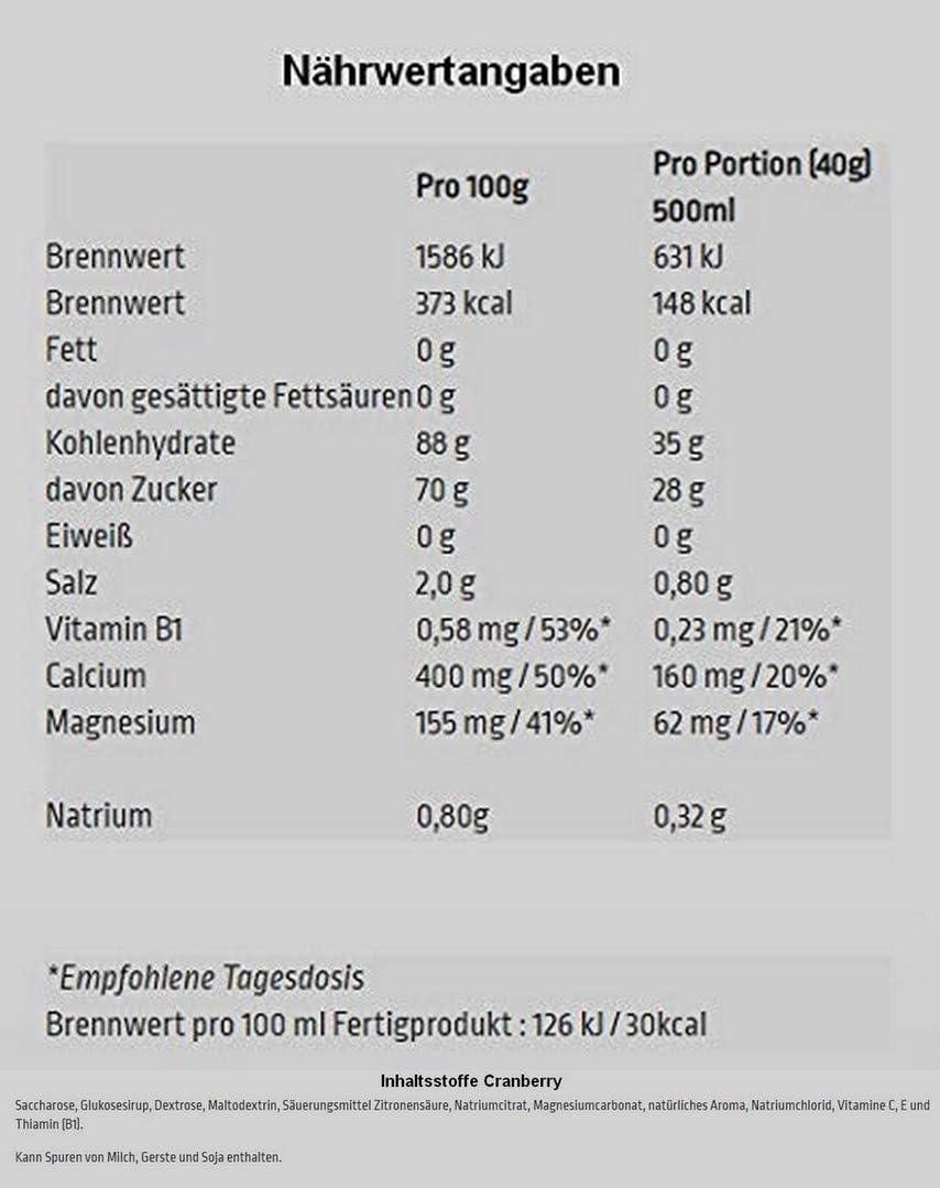 image:imageIsostar Hydrate ampamp Perform Iso Drink Poudre dlectrolyte pour soutenir la performance sportive Canneberge 2x400g