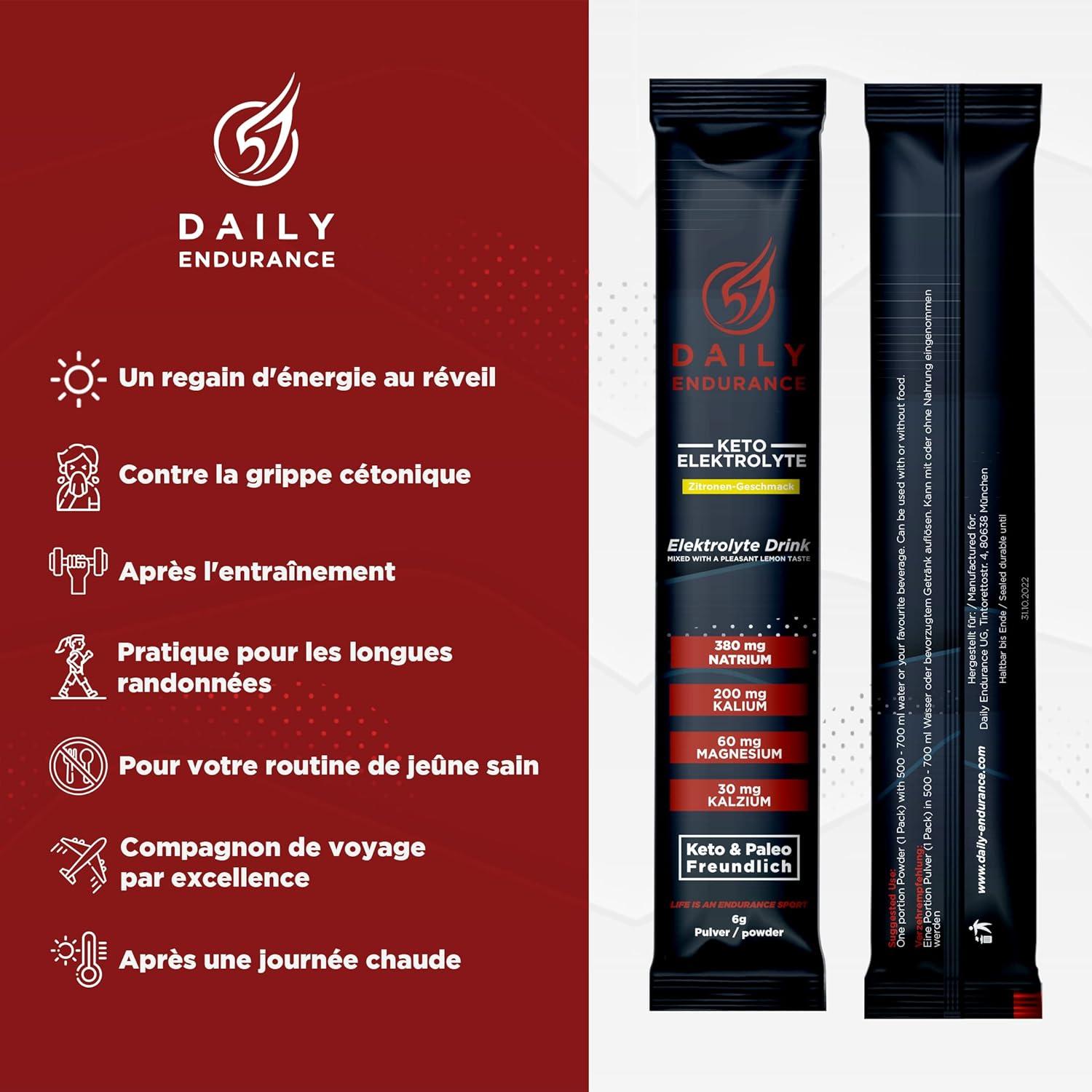 image:imageKeto Electrolyte Favorise l hydratation et la rcupration Low Carb Keto ampamp Palo Pas de sucre ampamp Poudre vgtalienne pour boisson energisante 30 stick packs