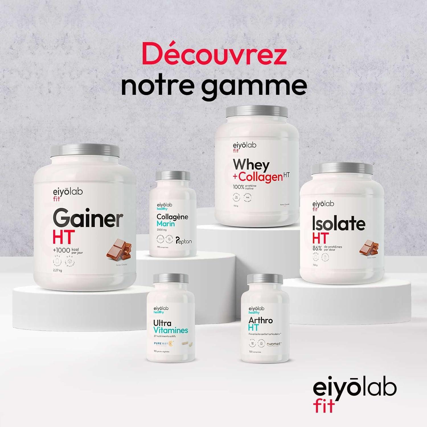 image:imagePre Workout sans Cafine ni Cratine Citrulline Kyowa et BCAA instantans lectrolytes pour Hydratation Optimale LArginine Bta Alanine ampamp Taurine 300g de Poudre Fruits Rouges EiyolabFraise Citron