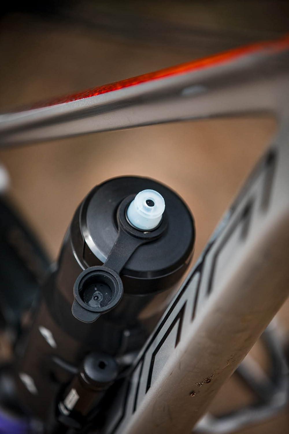 image:imageZEFAL Sense Soft No Mud Bidon Velo Gourde VTT avec Protection De La Tetine Bidon Eau Sport sans BPABlanc