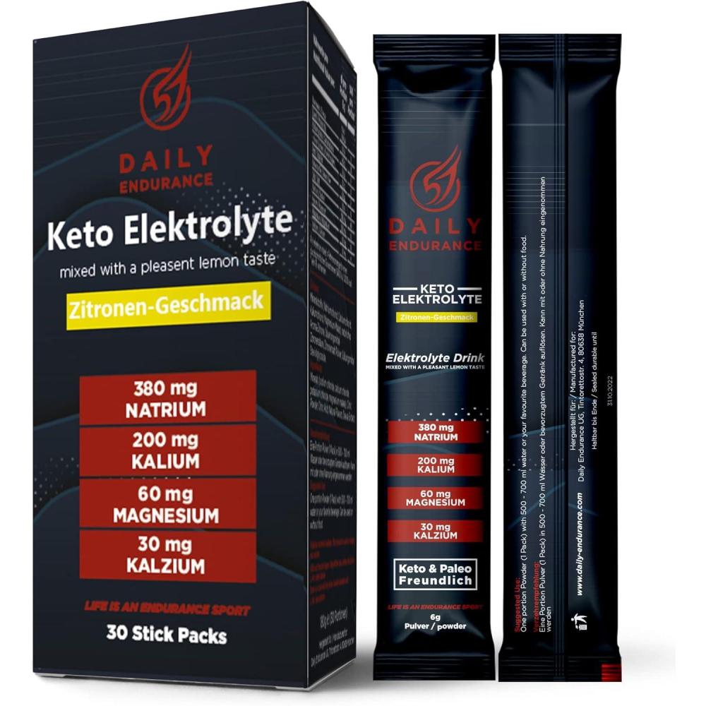 image:imageKeto Electrolyte Favorise l hydratation et la rcupration Low Carb Keto ampamp Palo Pas de sucre ampamp Poudre vgtalienne pour boisson energisante 30 stick packs