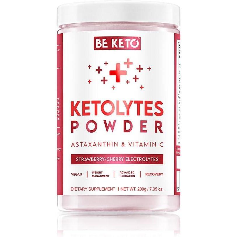 image:imagelectrolytes Poudre Ketolytes CeriseFraise 200g