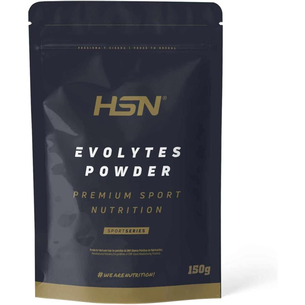 image:imagelectrolytes en poudre Evolytes de HSN Sels Minraux pour le Sport Sans Sucre Hydratation et Rcupration NonOGM Vgtalien Sans Gluten Sans Lactose Sans Arme 500 gr150 gr