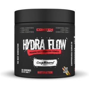 Hydra Flow Poudre d&rsquo;électrolytes avec CocoMineral | Supplément d&rsquo;hydratation quotidienne de qualité supérieure | Reconstituer les électrolytes et les vitamines | 30 portions | Post-entraînement et(Thé glacé à la)