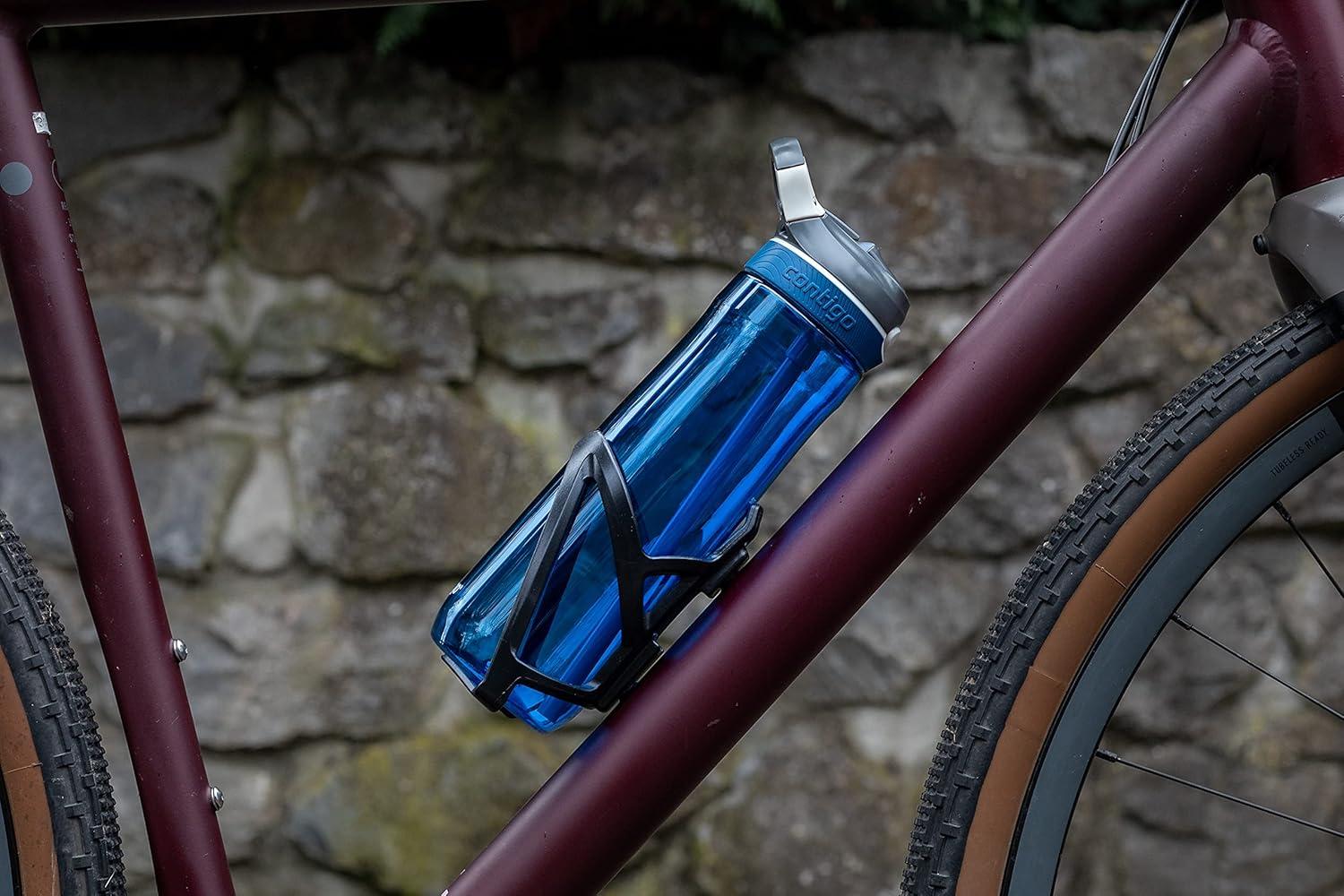 image:imageContigo Ashland Autospout Gourde avec Paille Rabattable Grande Bouteille dEau de 720 ML sans BPA Gourde de Sport Bouteille antifuites Idale pour lcole Le Sport Le vloMonaco