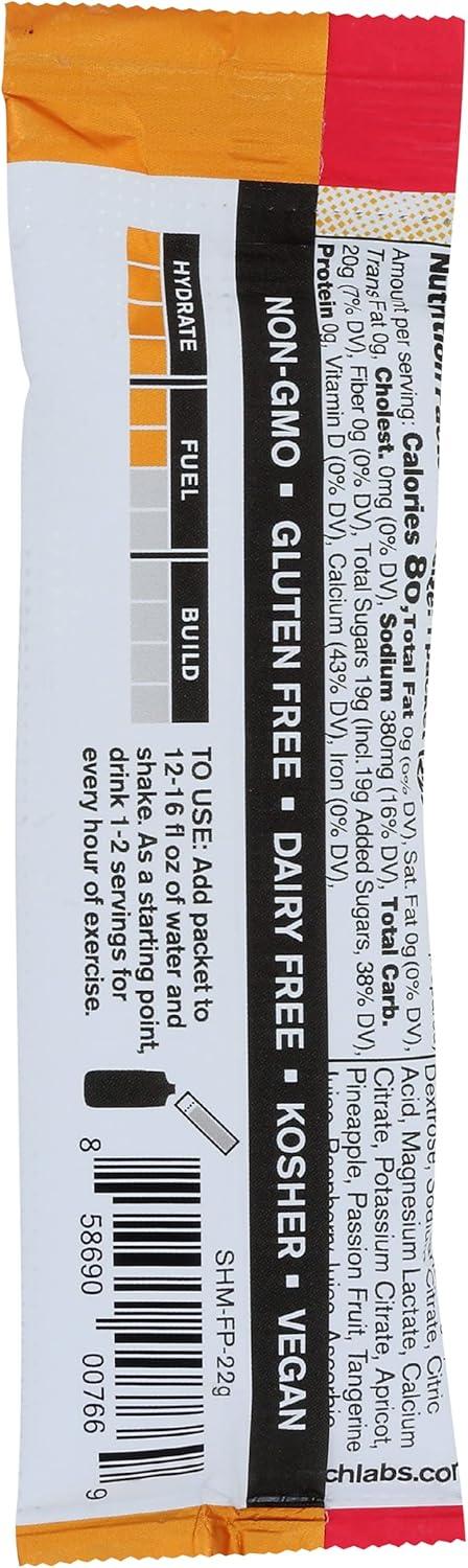 image:imageSKRATCH LABS Sport Hydration Drink Mix Poudre de glucides et dlectrolytes 22g Punch aux fruits Endurance entranement comptition Sans gluten Vegan Keto