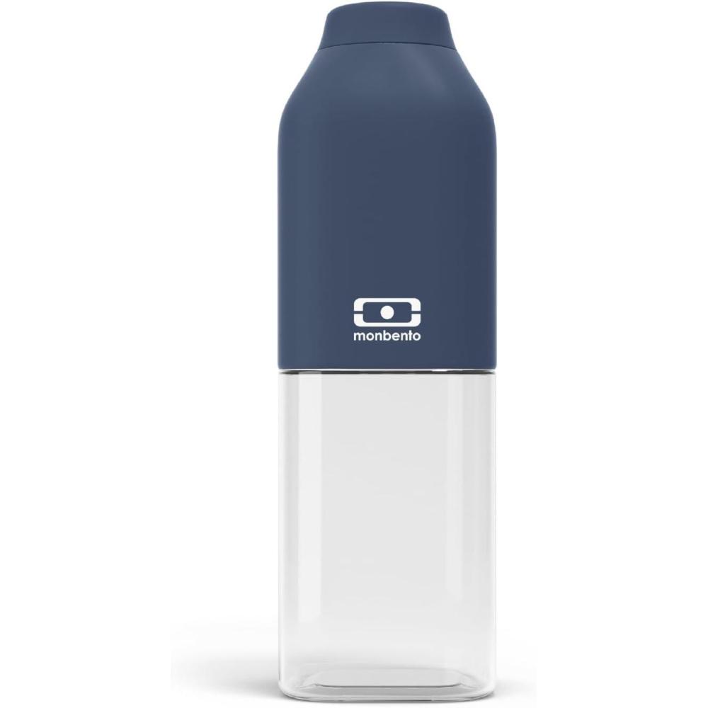 image:imagemonbento Bouteille dEau MB Positive M Natural 500ml Gourde Hermtique Idale pour Bureau Sport PiqueNique Sans Bpa Zro Dchet VertBleu Infinity