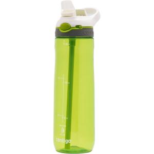 Contigo Ashland Autospout Gourde avec Paille Rabattable| Grande Bouteille d’Eau de 720 ML sans BPA | Gourde de Sport | Bouteille antifuites | Idéale pour l’école, Le Sport, Le vélo(Citron)