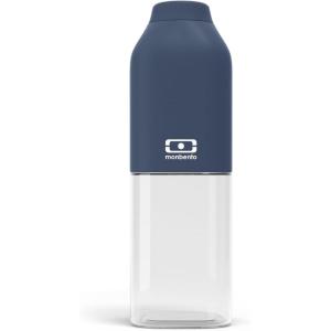 monbento – Bouteille d&rsquo;Eau MB Positive M Natural 500ml – Gourde Hermétique – Idéale pour Bureau, Sport, Pique-Nique – Sans Bpa – Zéro Déchet – Vert(Bleu Infinity)